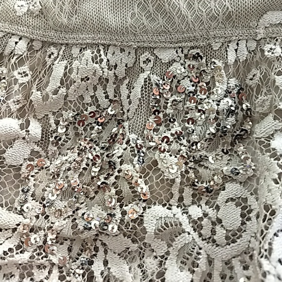 Vintage Gold sequins nude Skirt Liu Jo - Picture 3 of 5